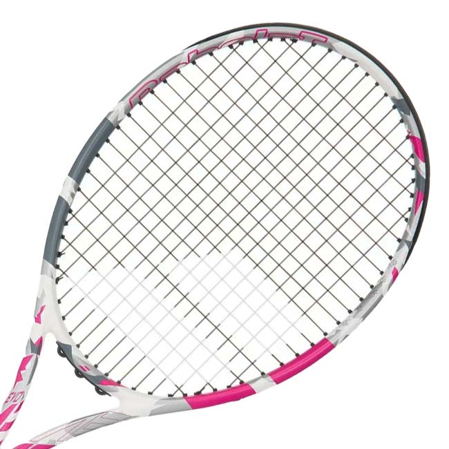 【10％OFFマジッククーポン対象】バボラ(Babolat) EVO Aero Pink エボ アエロ ピンク 275g 海外正規品 硬式ラケット 101506／102517-100 ホワイト×ピンク(23y10m)[NC]