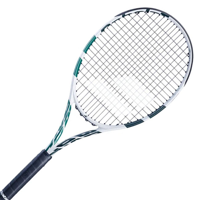 【20%OFFクーポン対象】【10％OFFマジッククーポン対象】バボラ(Babolat) Boost Drive Wimbledon ブーストドライブ ウインブルドン (260g) 海外正規品 硬式ラケット 121230-100 ホワイト×グリーン(22y11m)[NC]