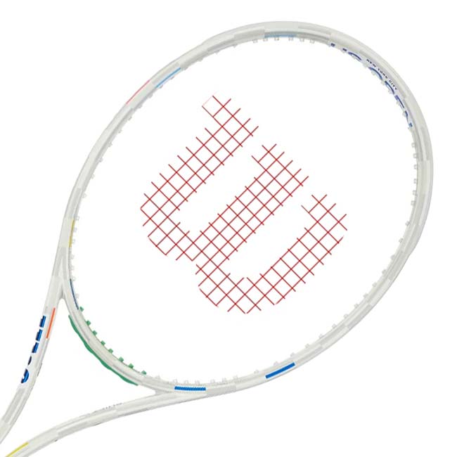 ＼決算祭20％OFFクーポン対象／【10%OFFマジッククーポン対象】ウィルソン(Wilson) 2025 SHIFT 99 V1 シフト99 V1 US OPEN (300g) 海外正規品 硬式テニスラケット 全米オープン WR178511U ホワイト×グレー(25y9m)[NC]