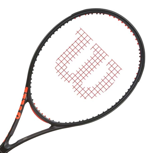 【10%OFFマジッククーポン対象】ウィルソン(Wilson) 2025 CLASH 100 PRO V3.0 クラッシュ100プロ V3.0 (305g) 海外正規品 硬式テニスラケット WR172711Uブラック×レッド (ii-2tk) (25y1m)[NC]