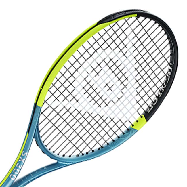 【10％OFFマジッククーポン対象】ダンロップ(DUNLOP) 2025 SX300 エスエックス300 (300g) 海外正規品 硬式テニスラケット DS22501ティール×イエロー(25y1m)[NC]
