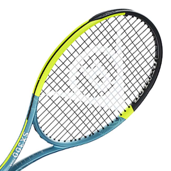 【10％OFFマジッククーポン対象】ダンロップ(DUNLOP) 2025 SX300 TOUR エスエックス300 ツアー (305g) 海外正規品 硬式テニスラケット DS22500ティール×イエロー(25y1m)[NC]