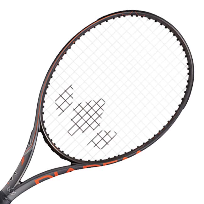 【10％OFFマジッククーポン対象】ダイアデム(DIADEM) 2025 AXIS 100 TEAM アクシス 100 チーム (280g) 海外正規品 硬式テニスラケット TAA018 チャコール×オレンジ(25y2m)[NC]