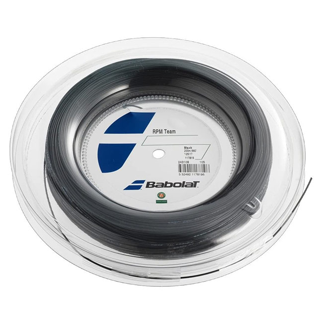 バボラ(Babolat) RPMチーム(125／130) 200Mロール 硬式テニス ポリエステルガット Babolat RPMTeam 243108