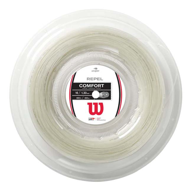 ウィルソン(Wilson) REPEL 16 リペル16 1.30mm US OPEN 200Ｍロール 硬式テニス マルチフィラメントガット WR831250116 ナチュラル(25y7m)