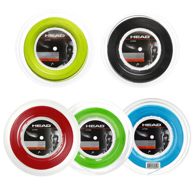 ヘッド リンクス 200Mロール(1.20mm／1.25mm／1.30mm) 硬式テニス ポリエステルガット281794(Head Lynx String)