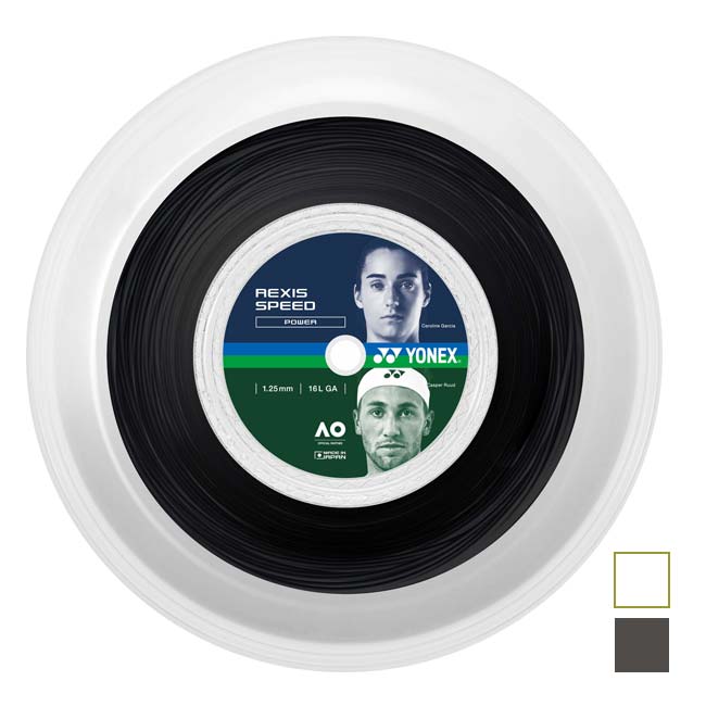 ヨネックス(YONEX) REXIS SPEED レクシススピード 1.25mm／1.30mm 200Mロール 硬式テニス マルチフィラメントガット 国内正規品 TRSP125R2／TRSP130R2(24y11m)
