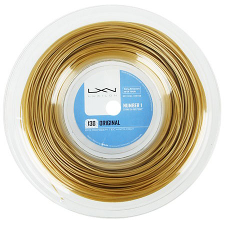 ルキシロン オリジナル(1.30mm) 200Mロール WRZ990900硬式テニス ポリエステル ガット(Luxilon ORIGINAL 200m String Reel)(16y12m)