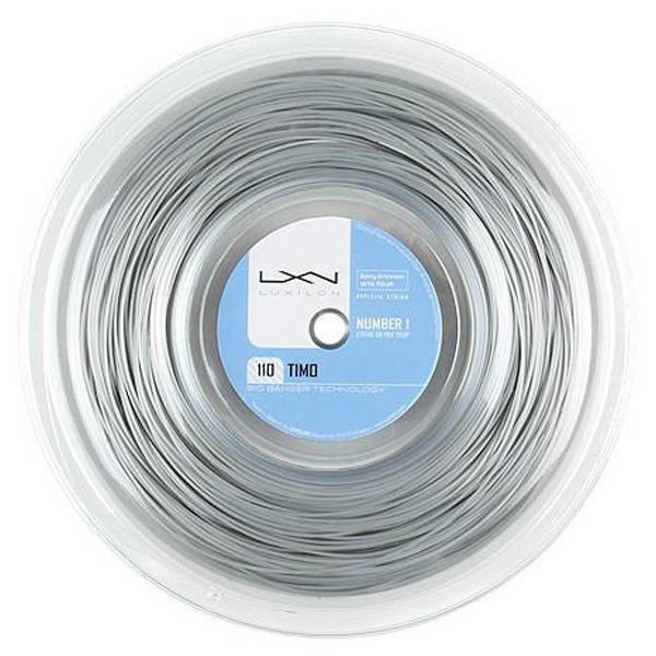 ルキシロン(Luxilon) TIMO ティモ (110／117／122)200Mロール 硬式テニス ポリエステル ガットWRZ990400