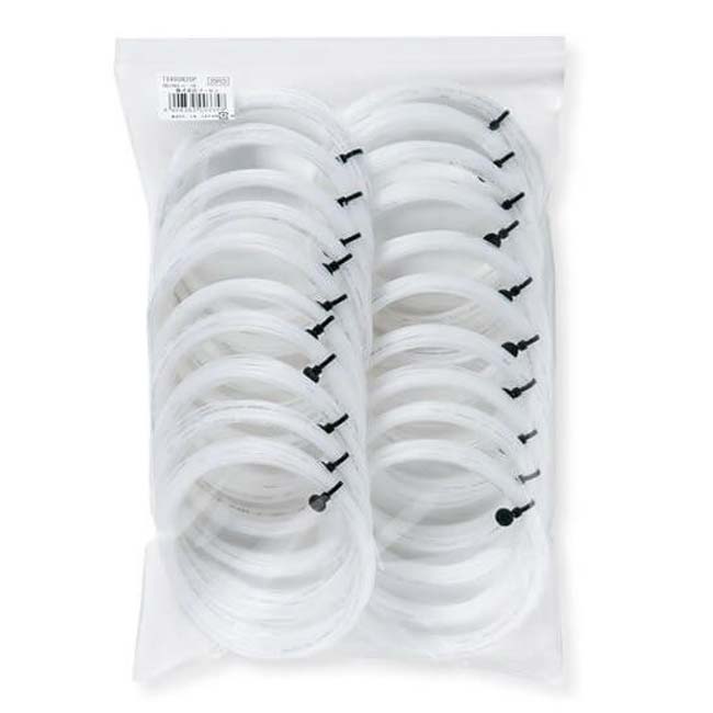 【20%OFFクーポン対象】【10％OFFマジッククーポン対象】在庫処分特価】「20張セット ノンパッケージ」ゴーセン(Gosen) OG-SHEEP ミクロスーパー 15L(1.35mm／15LGA) 硬式テニス モノフィラメントガット TS402W20P-ホワイト(23y9m)