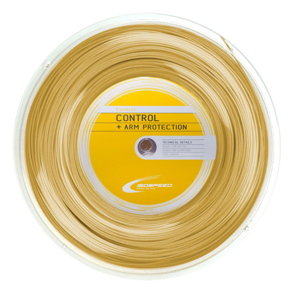 イソスピード(Isospeed) コントロール1.30mm 200Mロール 硬式テニス マルチフィラメントガットControl 130