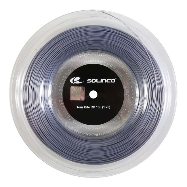 ソリンコ(SOLINCO) Tour Bite RD ツアーバイトラウンド (1.25／1.30ｍｍ) 200Mロール 硬式テニス ポリエステルガット SNR643／SNR644(24y12m)