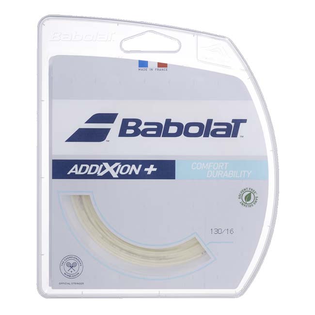 「単張パッケージ品」バボラ(Babolat) アディクション プラス 17(1.25mm)／16(1.30mm) 硬式テニス マルチフィラメントガット 241151-128(24y10m)