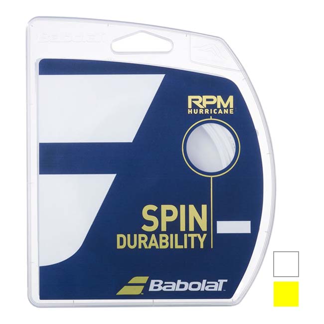 「単張パッケージ品」バボラ(Babolat) RPM ハリケーン (旧 プロハリケーンツアー) (120／125／130) 硬式テニス ポリエステルガット 241141(20y7m)