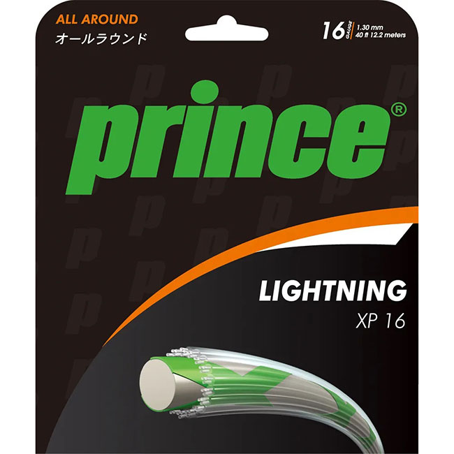 [単張パッケージ品]プリンス(Prince) LIGHTNING XP 16 ライトニング エックスピー 16(1.30mm) 硬式テニス モノフィラメントガット 7JJ001(21y4m)