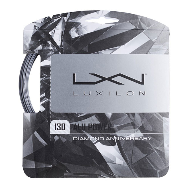[単張パッケージ品]ルキシロン(Luxilon) アルパワー ALUPOWER ダイヤモンドアニバーサリー (130mm) 硬式テニス ポリエステルガット WR8301101001(20y10m)
