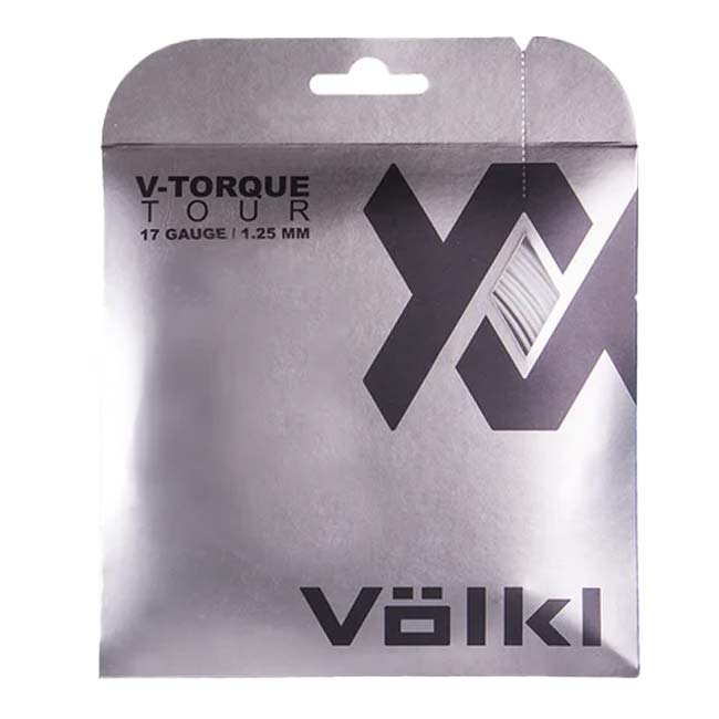 【単張パッケージ品】フォルクル(Volkl) V-TORQUE TOUR Vトルク ツアー (1.10mm／1.20mm／1.25mm／1.30mm) 硬式テニス ポリエステルガット(25y3m)