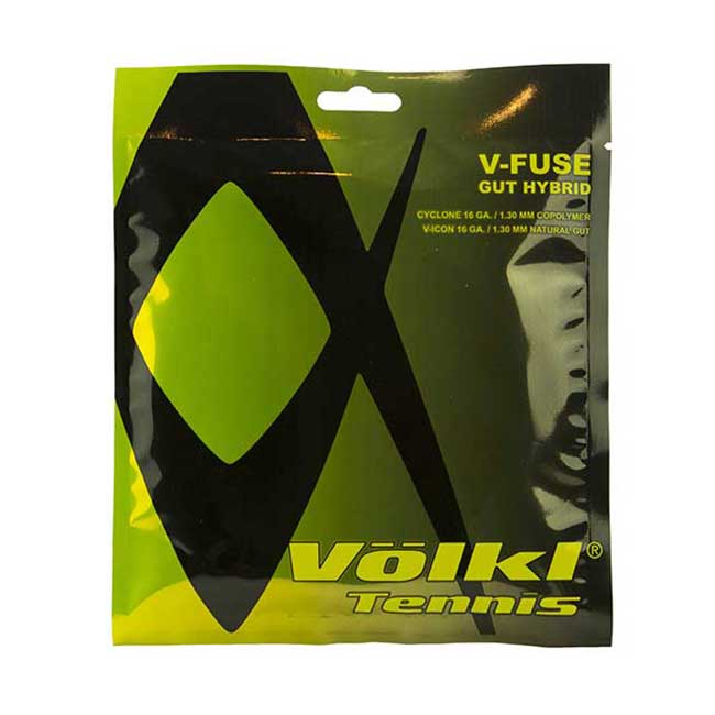 [単張パッケージ品]フォルクル(Volkl) Vヒューズ V-Fuse 17(1.25mm)／16(1.30mm) 硬式テニス ハイブリッドガット V21003／V21004(19y4m)