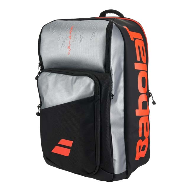 【ラケット収納可】バボラ(Babolat) 2025 PURE STRIKE ピュア ストライク 42L バックパック リュックサック テニスバッグ 753118-100 カーボングレー(25y9m)