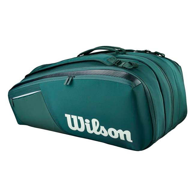 【１５本収納】ウィルソン(Wilson) 2026 BLADE ブレード ブレイド V10 15PK ラケットバッグ WR8056201001 グリーン(26y4m)