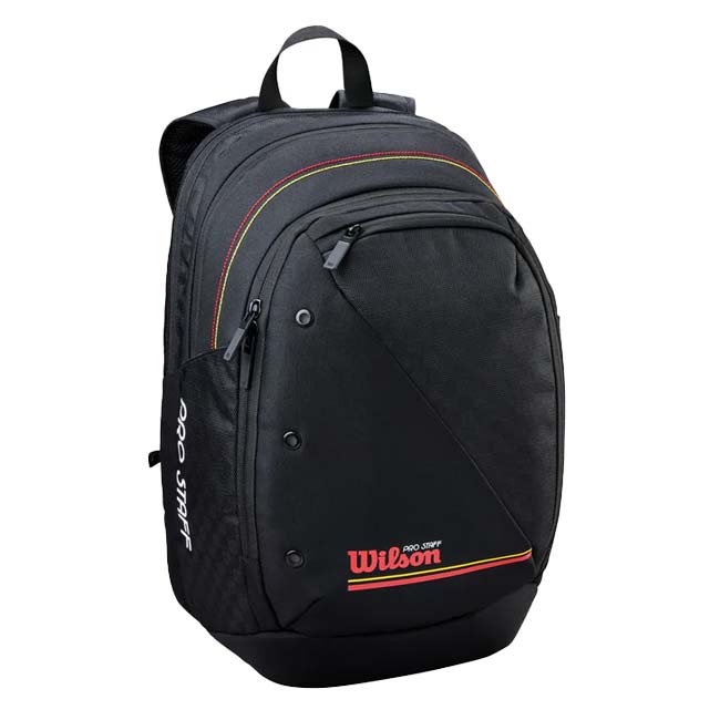 【ラケット収納可】ウィルソン(Wilson) 2026 PRO STAFF CLASSIC プロスタッフ クラシック バッグパック テニスバッグ WR8051901001 ブラック(26y1m)