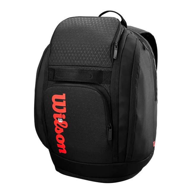 【ラケット収納可】ウィルソン(Wilson) 2025 ユニセックス CLASH V3 クラッシュ V3 バックパック リュックサック WR8037901001ブラック×インフラレッド(25y2m)