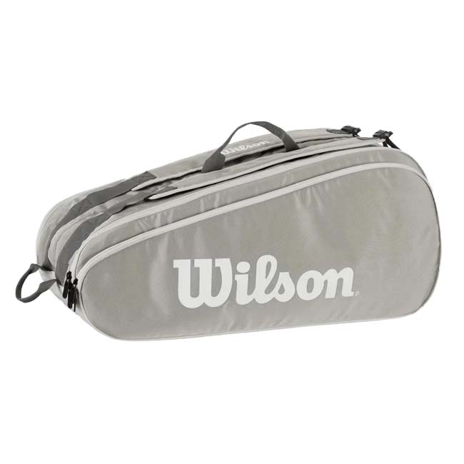 【１２本収納】ウィルソン(Wilson) TOUR ツアー 12 Pack ラケットバッグ テニスバッグ WR8022001001ストーン(25y1m)