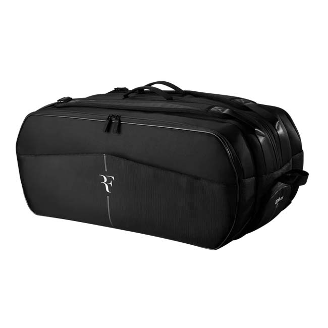 「１５本収納」「ロジャー・フェデラー」ウィルソン(Wilson) 2024 RF トーナメント ラケットバッグ 15PK テニスバッグ WR8032701001ブラック(24y8m)