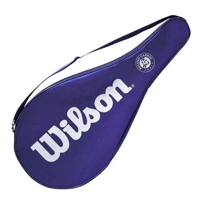 「ラケット収納可」ウィルソン(Wilson) ROLAND GARROS ローランギャロス フルカバー ラケットケース 全仏オープン WR8402701001-ブルー(23y5m)
