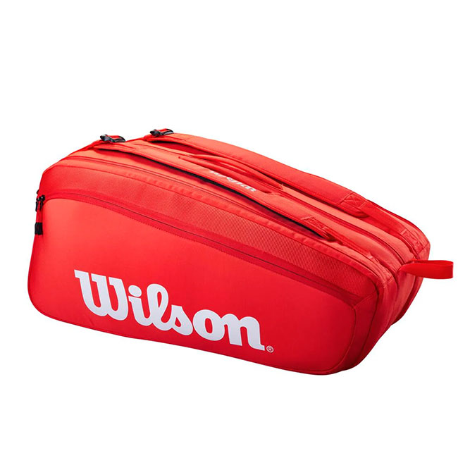 [１５本収納]ウィルソン(Wilson) SUPER TOUR 15PK スーパーツアー15PK ラケットバッグ テニスバッグ WR8010301001(21y3m)