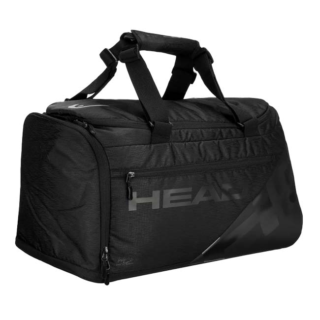 在庫処分特価】「ノバク・ジョコビッチ」「ラケット収納可」ヘッド(HEAD) 2024 PRO X LEGEND プロ X レジェンド ダッフルバッグ 48L 262574ブラック×ブラック(24y7m)
