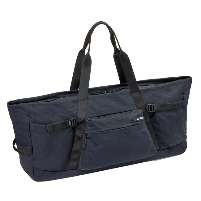 【２本収納】ヨネックス(YONEX) 2026 COMPACTシリーズ トートバッグ ワイド BAG2661W-007 ブラック(26y2m)