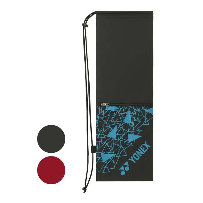 【バドミントン2本収納】ヨネックス(YONEX) 2025 SUPPORT SERIES バドミントン用ラケットケース 巾着タイプ BAG2591B(25y2m)