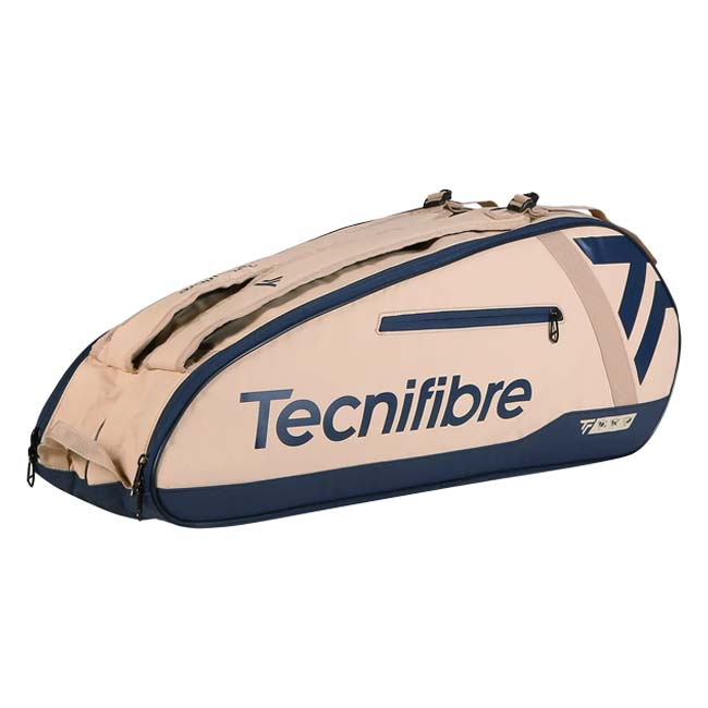 【６本収納】テクニファイバー(Tecnifibre) 2025 ツアー エンデュランス サンド 6R ラケットバッグ テニスバッグ 40TOUBEI6R サンドベージュ(25y12m)