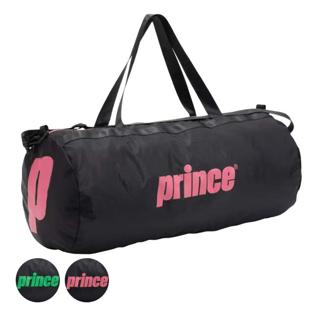 【ラケット収納可】プリンス(Prince) 2026 ドラムバッグ L 折りたたみ可能 パッカブルタイプ ショルダーベルト付き PR786(26y3m)