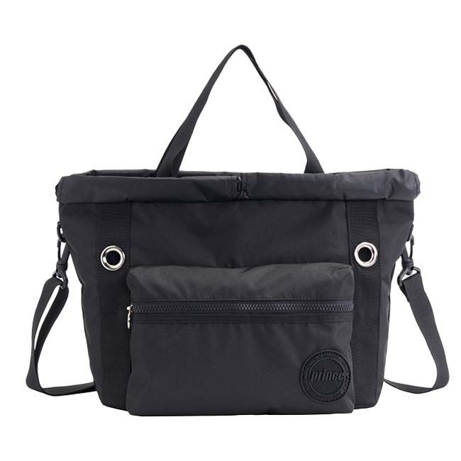 プリンス(Prince) 2026 UR Series 巾着ショルダーバッグ 2WAY トートバッグ UR624-165 ブラック(26y2m)