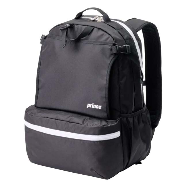 【ラケット収納可】プリンス(Prince) 2026 AT Series バックパック テニスバッグ AT573-230 ブラック×ホワイト(26y2m)