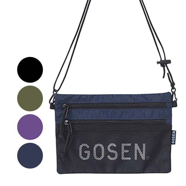 売切り終了！大特価】ゴーセン(Gosen) 2024 UTILITY SERIES サコッシュ ポーチ BA24USB2(24y8m)
