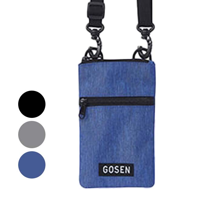 半額！売切り終了！大特価】ゴーセン(Gosen) 2024 TOWNUSE SERIES ミニショルダーバッグ ポーチ BA24TMS(24y8m)