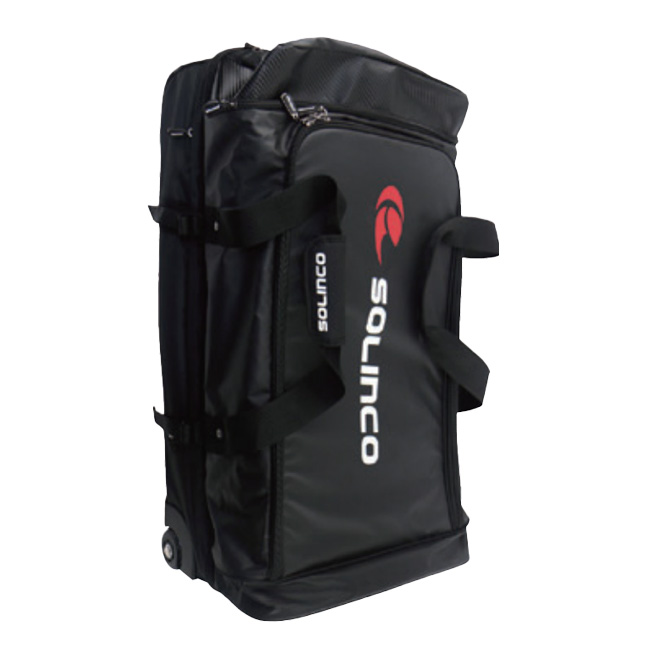 ソリンコ(SOLINCO) 2022 トラベル ローラーバッグ 82L 大型バッグ テニスバッグ 1920194 KSB354-BK ブラック(22y12m)
