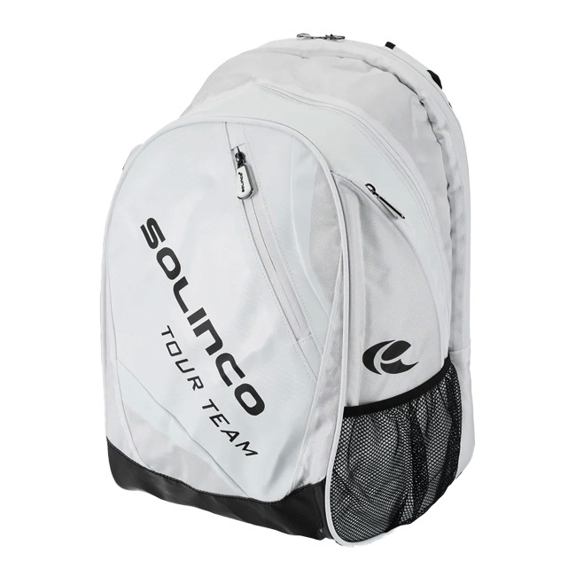 「ラケット収納可」ソリンコ(SOLINCO) WHITEOUT TOUR TEAM バックパック テニスバッグ 1920383-ホワイト(22y11m)