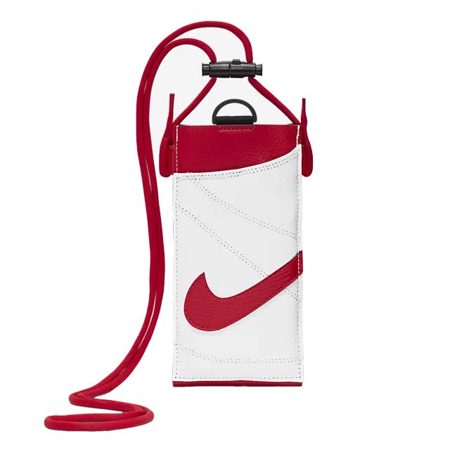 ナイキ(NIKE) 2025 SP ユニセックス Premium プレミアム フォンクロスボディバッグ スマホホルダー スマホケース N1010036-642 レッド(25y5m)