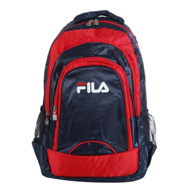 売切り終了！FILA(フィラ) ジュニア BOB(ボブ) バックパック リュックサック XS18TBV010-104 ブルー×フィラレッド(23y3m)