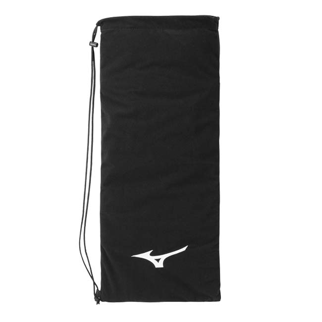 「２本収納」ミズノ(MIZUNO) ソフトケース 刺繍入り テニスバッグ 63JD3521-09ブラック(24y9m)