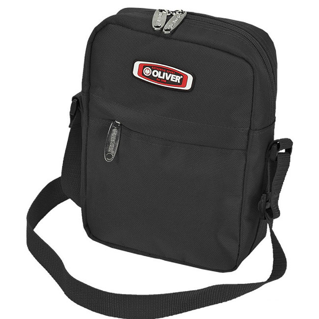 在庫処分特価】OLIVER(オリバー) 縦型ミニ ショルダー バッグ ブラック 65158 タテ型 斜め掛け ポーチ ボディバッグ サコッシュ コンビニバッグ(21y3m)