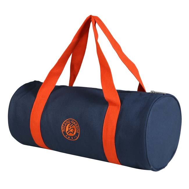 Roland Garros Official(ローランギャロス) 2026 キャンバス ダッフルバッグ ドラムバッグ 全仏オープン 25ZRGS205PRO ネイビー(26y8m)