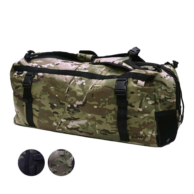 【10％OFFマジッククーポン対象】「ラケット収納可」blueeq(ブルイク) 2024 HIBRID BOSTON BAG MEDIUM X-PAC ハイブリッド ボストンバッグ M 56L BQB-00039(24y12m)