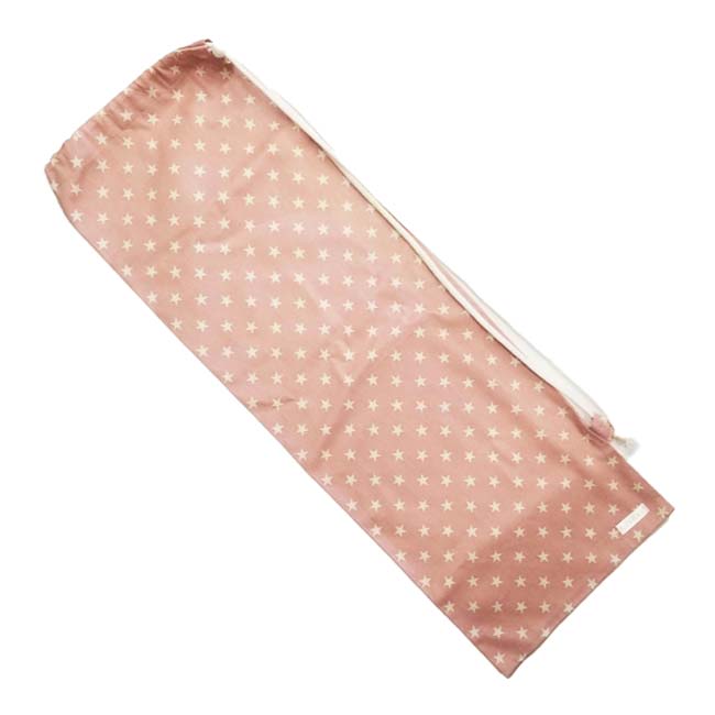 売切り終了！在庫処分特価】「ラケットケース 便利なソフトタイプ」フェリーチェ(felice) バドミントンラケット用 ソフトケース(1本用) 星柄(スター柄) ライトピンク×ホワイト (23y4m)