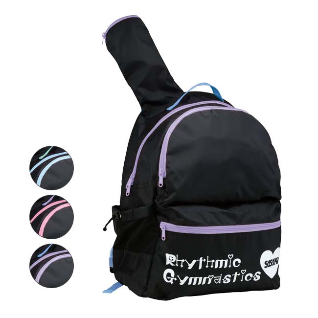 【8日から72時間 8%OFFクーポン】ササキ(SASAKI) R.G.バックパック 新体操専用バッグ AC62 スティック＆クラブカバー付き AC-62(23y3m)