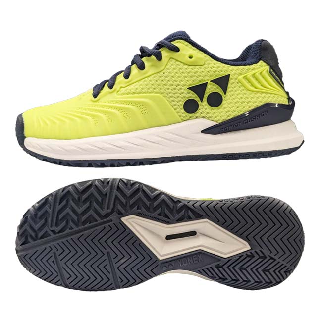 ヨネックス(YONEX) レディース パワークッションエクリプション4 AC オールコート用テニスシューズ SHTE4LAC-680 フレッシュライム(24y6m)
